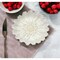 Floral Fantasy - Set Of 2 White Daisy Flower Plates High Quality Ceramic Decor